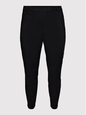 Vero Moda Curve Vero Moda Curve Spodnie materiałowe Gloria 10256237 Czarny Regular Fit