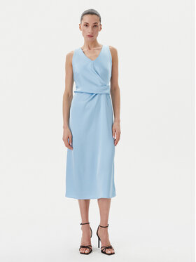 Rinascimento Rinascimento Rochie cocktail CFC0122928003 Albastru celest Regular Fit