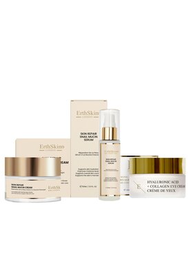 Erthskin London Erthskin London Snail Repair Krem + Serum + Krem pod Oczy Krem na dzień i na noc