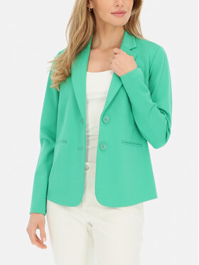 Red Button Red Button Marynarka Blazer Zielony Regular Fit