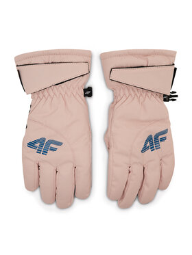 4F 4F Ръкавици за ски HJZ21-JRED001 Розов