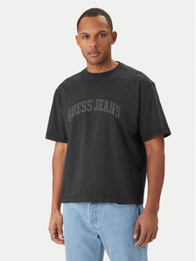 Guess Jeans Guess Jeans Póló M6GIB6 K8FQ4 Fekete Regular Fit