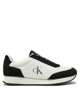 Calvin Klein Jeans Calvin Klein Jeans Sneakers Runner Laceup Low Mix Mg YW0YW01798 Alb