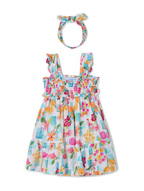 Mayoral Mayoral Rochie de vară 3939 Colorat Regular Fit