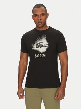 Lacoste Lacoste Marškinėliai TH8917 Juoda Regular Fit