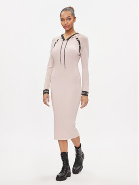 Liu Jo Sport Liu Jo Sport Rochie tricotată TA4012 MS014 Roz Regular Fit