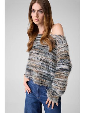 Guess Guess Sweter 184655 Zielony Classic Fit