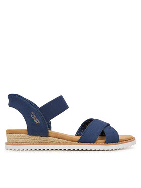 Skechers Skechers Sandały BOBS Desert Kiss - Golden Lily 114418/NVY Granatowy