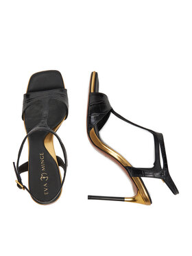 Eva Minge Eva Minge Sandalen TULIP-LT1520-3-3 Schwarz