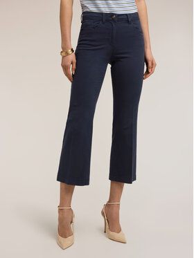 Motivi Motivi Pantaloni di tessuto P710Q004495N034 Blu Flare Fit