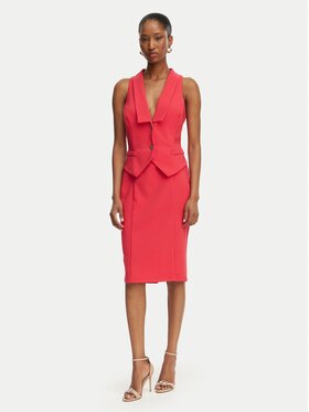 Rinascimento Rinascimento Sukienka koktajlowa CFC0019846002 Różowy Regular Fit