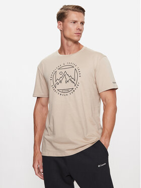 Columbia Columbia Tricou M Rapid Ridge™ Graphic Tee Maro Regular Fit