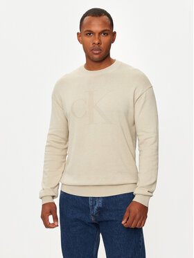 Calvin Klein Jeans Calvin Klein Jeans Светр Intrasia J30J326453 Бежевий Slim Fit