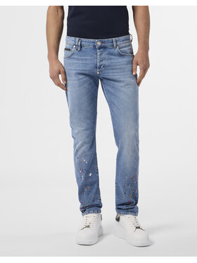 PHILIPP PLEIN PHILIPP PLEIN Jeans 29789 Blu Straight Leg