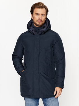 Woolrich Woolrich Daunenjacke Polar CFWOOU0487MRUT0001 Dunkelblau Regular Fit