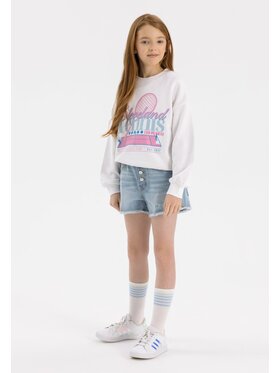 MINOTI MINOTI Szorty jeansowe 22short41 Błękitny Regular Fit