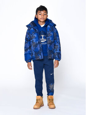 Timberland Timberland Spodnie dresowe T24C01 Granatowy Regular Fit