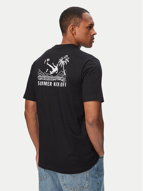 adidas adidas T-shirt Summer Slides Sport Graphic JZ4998 Crna Regular Fit