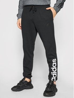 adidas adidas Teplákové kalhoty Essentials Single Jersey GK8827 Černá Regular Fit