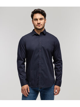 Lee Cooper Lee Cooper Koszula REY 02ZG Granatowy Regular Fit
