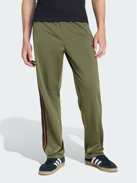 adidas adidas Spodnie dresowe FIREBIRD Zielony Regular Fit