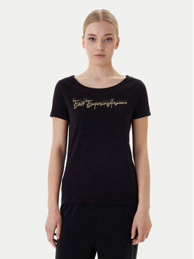EA7 Emporio Armani EA7 Emporio Armani Тишърт 7W000978 AF10373 UC001 Черен Slim Fit