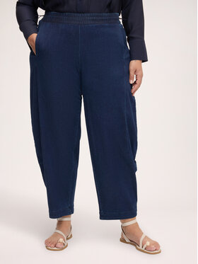 Fiorella Rubino Fiorella Rubino Jeansy P400E000080N034 Niebieski Baggy Fit