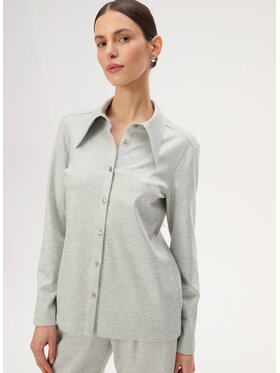 LEBRAND LEBRAND Πουκάμισο Gwyneth Ανοιχτό γκρι Regular Fit