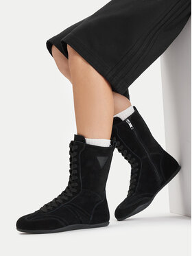 Guess Jeans Guess Jeans Schnürschuhe EO-GUJ0316 Schwarz