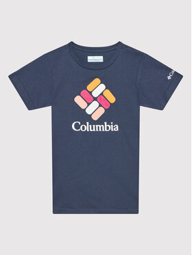 Columbia Columbia T-shirt Mission Lake 1989791 Bleu marine Regular Fit