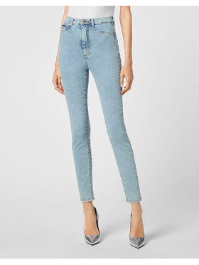 PHILIPP PLEIN PHILIPP PLEIN Jeansy 3413 Světle modrá Slim Fit
