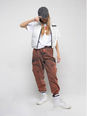 DKNY DKNY Футболка D35T08 S Білий Regular Fit
