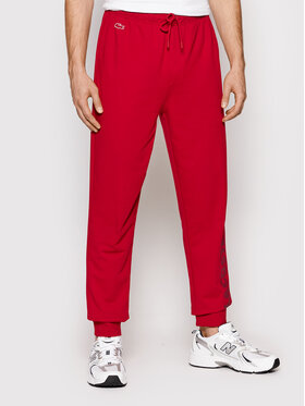 Lacoste Lacoste Spodnie dresowe 3H7459 Czerwony Regular Fit