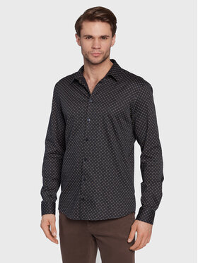 Casual Friday Casual Friday Košile Anton 20504490 Tmavomodrá Slim Fit