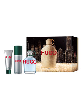 Hugo Boss Hugo Boss Hugo Man 2021 zestaw - woda toaletowa 125 ml + dezodorant spray 150 ml + żel pod prysznic 50 ml Zestaw