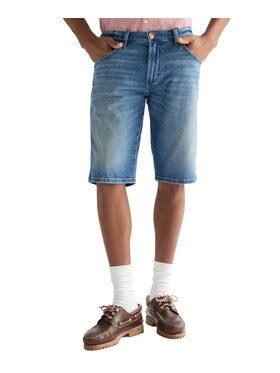 Wrangler Wrangler Szorty jeansowe Colton Short Niebieski Regular Fit