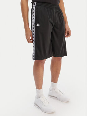 Kappa Kappa Pantaloni scurți sport Banda Treadwellz 304KQ20 Negru Regular Fit