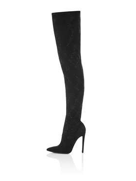 PHILIPP PLEIN PHILIPP PLEIN Kozaki 11497 Czarny