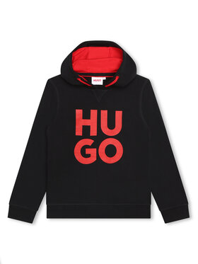 Hugo Hugo Bluza G25116 D Czarny Regular Fit