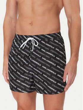 KARL LAGERFELD KARL LAGERFELD Kupaće gaće i hlače A2M46063 Crna Regular Fit