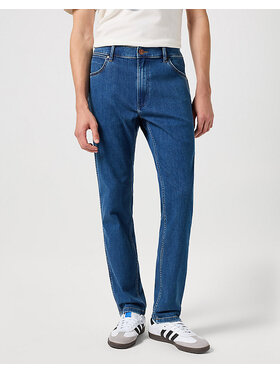 Wrangler Wrangler Jeansy RIVER Niebieski Straight Fit