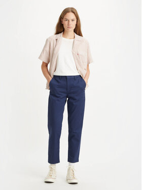 Levi's® Levi's® Chino hlače Essential Chino A46730002 Mornarsko modra Straight Fit
