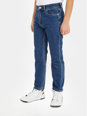 Tommy Hilfiger Tommy Hilfiger Jeans hlače Archive KB0KB08467 Mornarsko modra Slim Fit