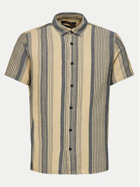 INDICODE INDICODE Cămașă Rafko 20-471 Bej Regular Fit