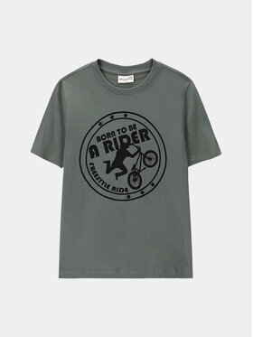 Coccodrillo Coccodrillo T-Shirt WC4143215VBA Zelená Regular Fit