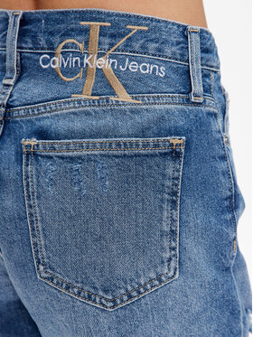 Calvin Klein Jeans Kratke Traperice J20J220641 Plava Regular Fit