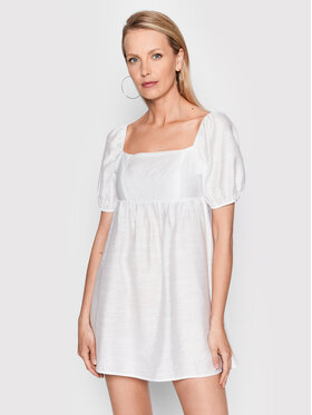 Glamorous Glamorous Ljetna haljina TM0567 Bijela Regular Fit