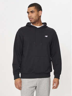 New Balance New Balance Pulóver Small Logo MT41508 Fekete Regular Fit
