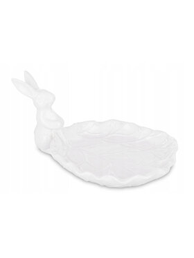 Sweet Living Sweet Living Talerz do serwowania EASTER BUNNY Biały