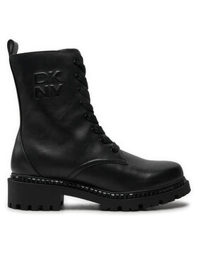 DKNY DKNY Šnurovacia obuv K4433012 Čierna